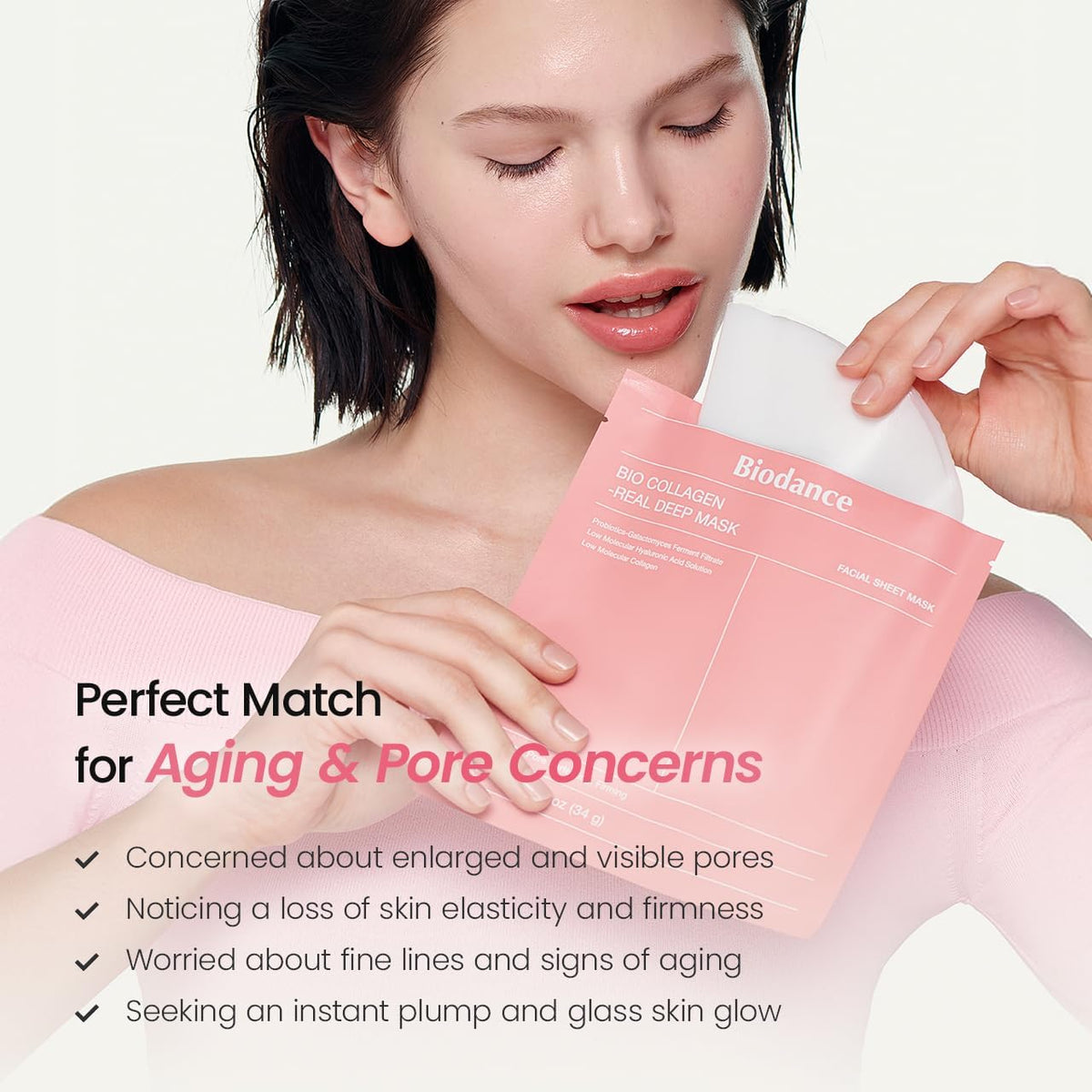 Biodance Bio-Collagen Real Deep Mask 4 Pack