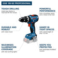 Bosch Professional GSB 18V-55