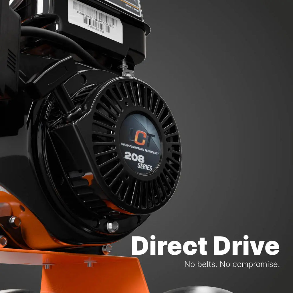 FM6DD Compact 6HP Petrol Wood Chipper – Direct Drive, Rotatable Hopper, Chips Up to 50mm