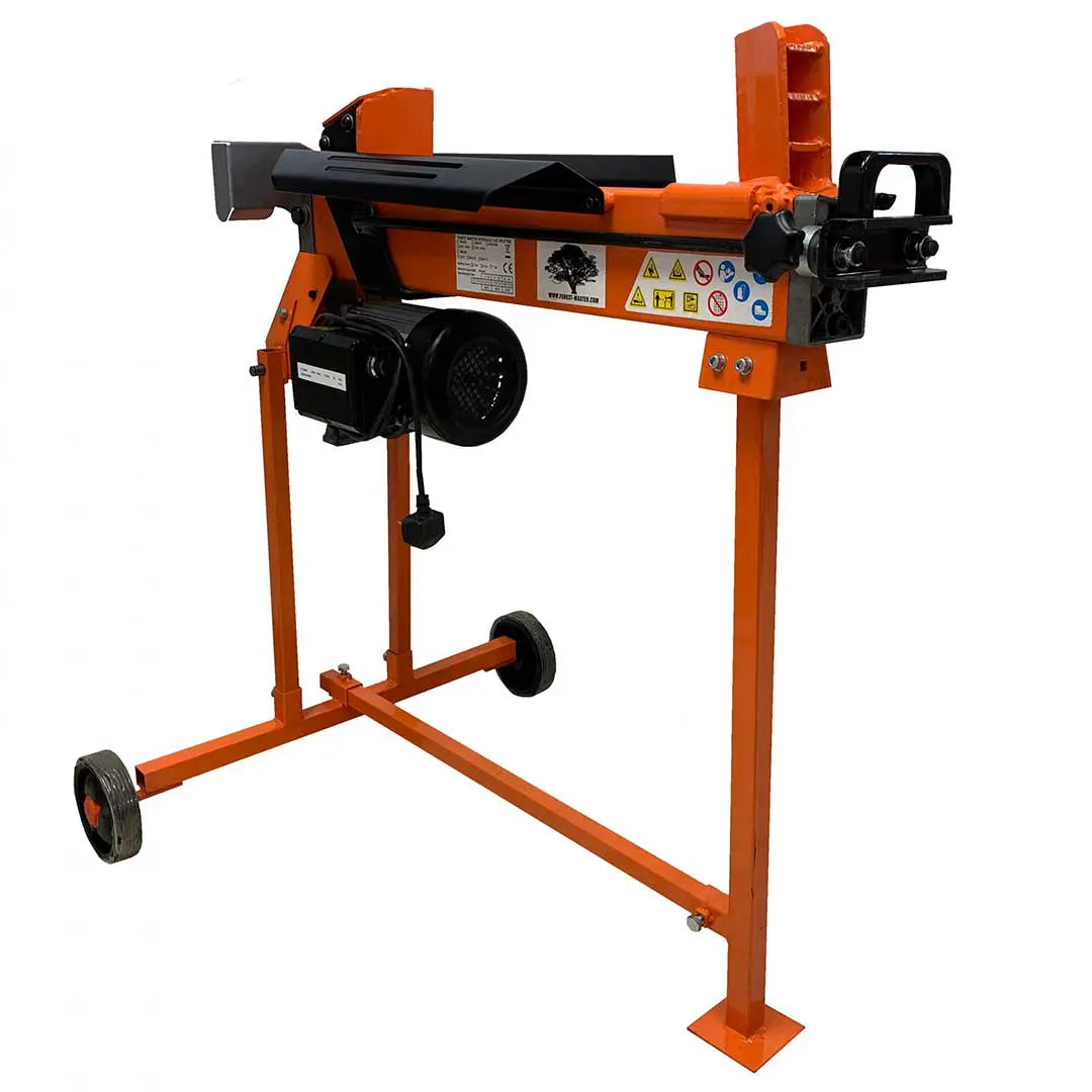 7 Ton Electric Log Splitter Heavy Duty with Work Bench, Guard & Stand FM10T-7